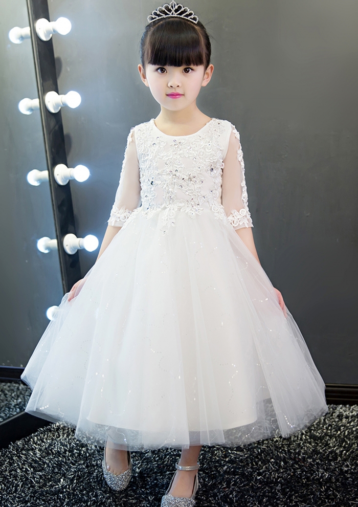 flower girl gown design 2018